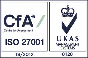 ISO 9001 and UKAS logo